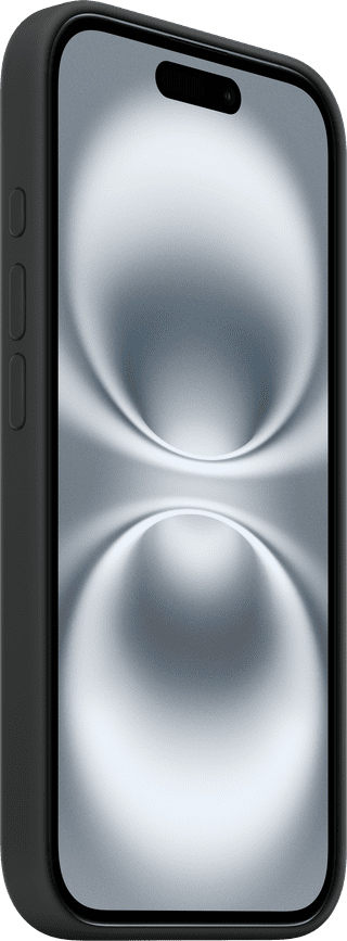 Apple iPhone 16 Back Cover met MagSafe Zwart
