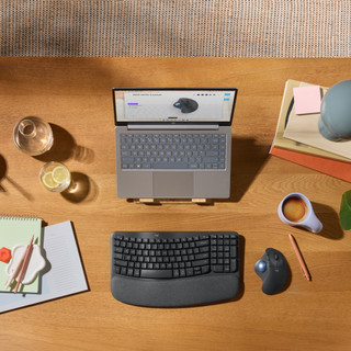 Logitech ERGO M575S Wireless Trackball Muis Zwart