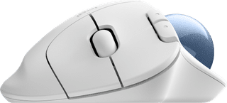 Logitech ERGO M575S Wireless Trackball Mouse White