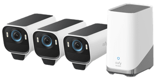 EufyCam S3 Pro Lot de 3 + HomeBase 3