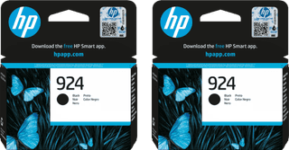 HP 924 Cartridge Black Duo Pack