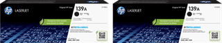 HP 139A Toner Noir Lot de 2
