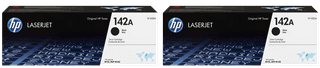 HP 142A Toner Noir Lot de 2