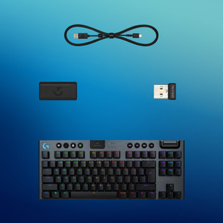 Logitech G915 X Lightspeed TKL Wireless Gaming Toetsenbord Zwart Azerty