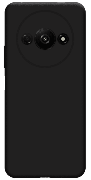 Just in Case Soft Design Redmi A3 Back Cover Black