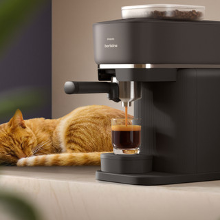 Philips Baristina BAR308/60 Zwart + Melkopschuimer
