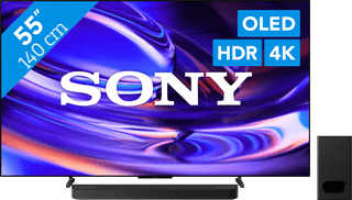 Sony Bravia 6 55" OLED (2026) + Sony Bravia Theatre Bar 6 Zwart