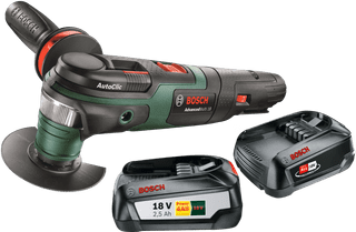 Bosch AdvancedMulti 18 2,5 Ah Accu (2x) Starterspakket