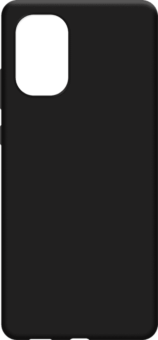 Just in Case Soft Design Motorola Moto G85 Back Cover Noir