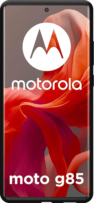 Just in Case Soft Design Motorola Moto G85 Back Cover Noir