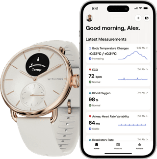 Withings ScanWatch 2 Rose Gold 38mm