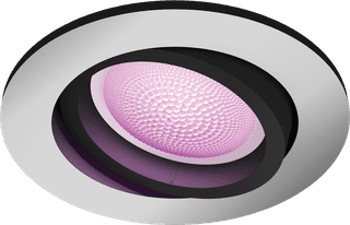 Philips Hue Centura Recessed Spot Light White and Color Round Aluminum