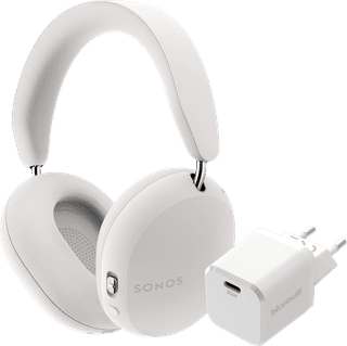 Sonos Ace White + BlueBuilt Power Delivery Charger with USB-C Port 20W White