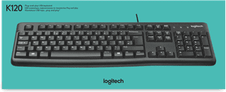 Logitech K120 Clavier filaire AZERTY