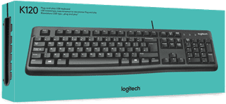 Logitech K120 Clavier filaire AZERTY