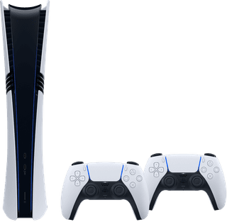 PlayStation 5 Pro Digital Edition + Extra Controller White