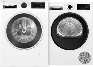 Bosch WGG244FCFG i-DOS + Bosch WQG245D1FG