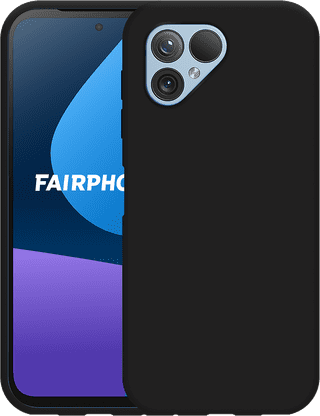 Just in Case Fairphone 5 Soft Coque en TPU Noir