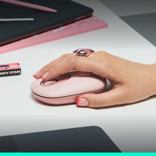 Logitech Pop Wireless Mouse Pink