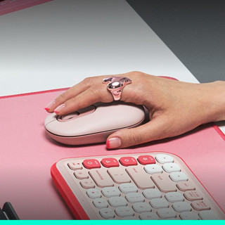 Logitech Pop Wireless Mouse Pink