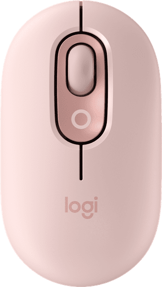 Logitech Pop Draadloze Muis Roze