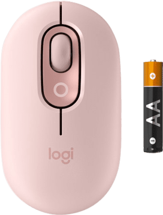 Logitech Pop Wireless Mouse Pink