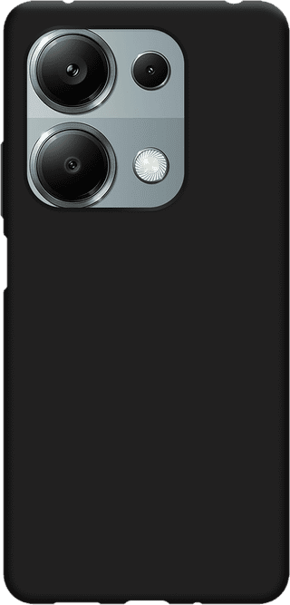 Just in Case Soft Design POCO M6 Back Cover Noir