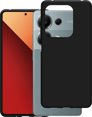 Just in Case Soft Design POCO M6 Back Cover Noir