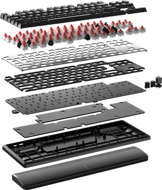 Corsair K70 CORE TKL Clavier Gamer Mécanique Sans Fil AZERTY