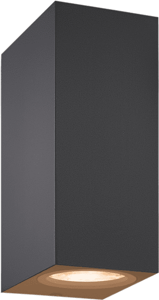 WiZ Up and Down Wall Lamp - White and Colored Light - Black