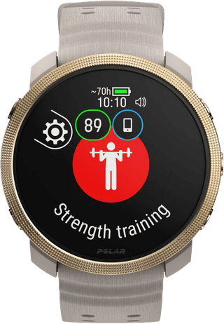 Polar Vantage M3 Goud/Beige