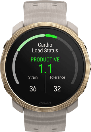 Polar Vantage M3 Goud/Beige