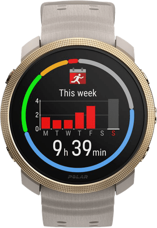 Polar Vantage M3 Goud/Beige