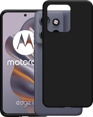Just in Case Soft Design Motorola Edge 50 Neo Back Cover Noir