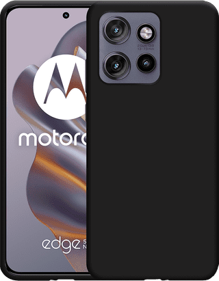 Just in Case Soft Design Motorola Edge 50 Neo Back Cover Noir