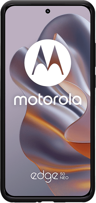 Just in Case Soft Design Motorola Edge 50 Neo Back Cover Noir