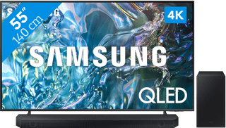 Samsung QLED 4K 55Q64D (2024) + Samsung HW-Q60C (2023)