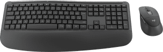 Logitech MK880 Signature Comfort Plus Wireless Keyboard and Mouse Combo Graphite AZERTY