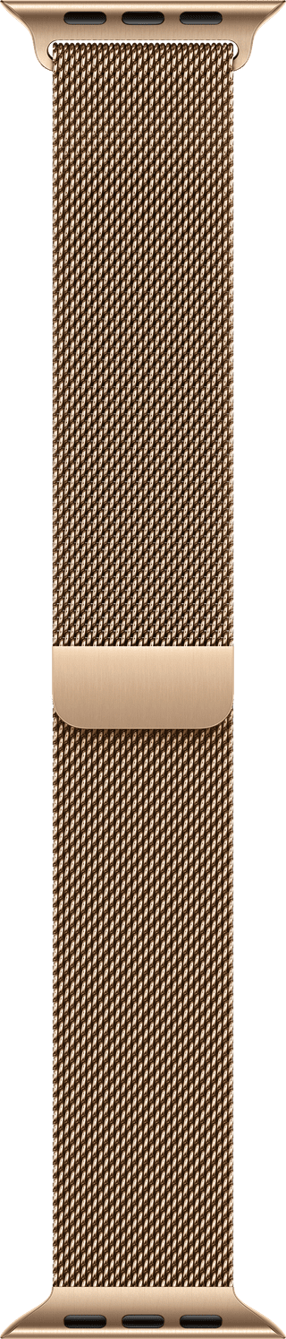 Apple Watch 44/45/46 mm MIlanees Bandje Goud
