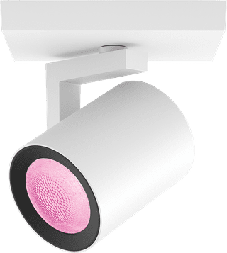 Philips Hue Argenta Opbouwspot White and Color - Wit - 1-spots