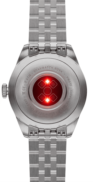 Withings ScanWatch Nova Brilliant Titanium Silver 39mm