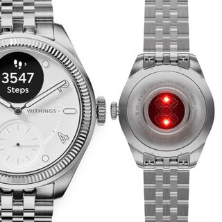 Withings ScanWatch Nova Brilliant Titanium Silver 39mm
