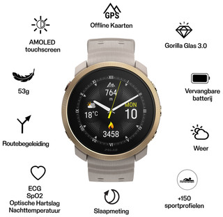 Polar Vantage M3 Goud/Beige