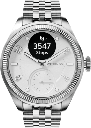 Withings ScanWatch Nova Brilliant Titanium Silver 39mm