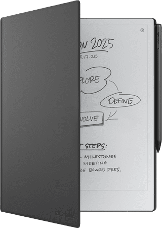 reMarkable 2 Book Folio Zwart Leer