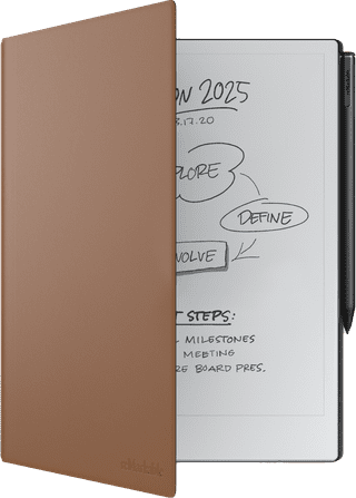 reMarkable 2 Book Folio Bruin Leer