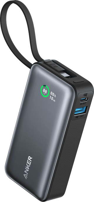 Anker Nano Batterie Externe 10 000 mAh avec Charge Rapide Noir