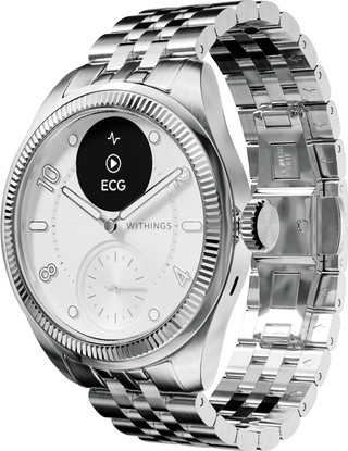 Withings ScanWatch Nova Brilliant Titanium Silver 39mm