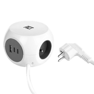 ACT AC2425 3 Contacts Power Strip