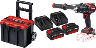 Einhell TP-CD 18/120 Li-i BL Solo Batterie 4,0 Ah (2x) E-Case L Kit de Démarrage